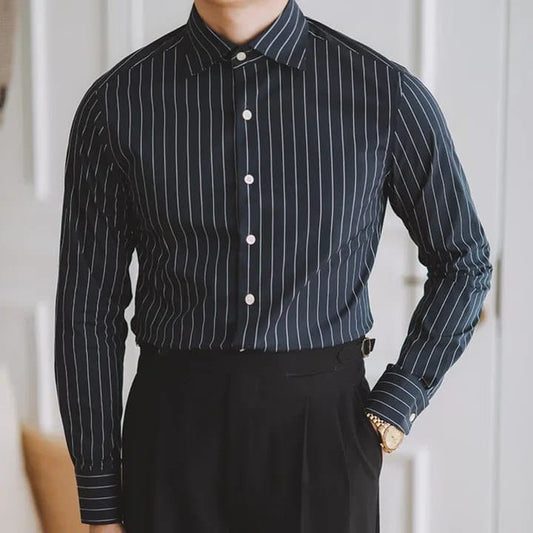 The Davies Dress Stripe Shirt